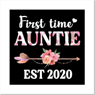 Promoted to Auntie Est 2020 Posters and Art